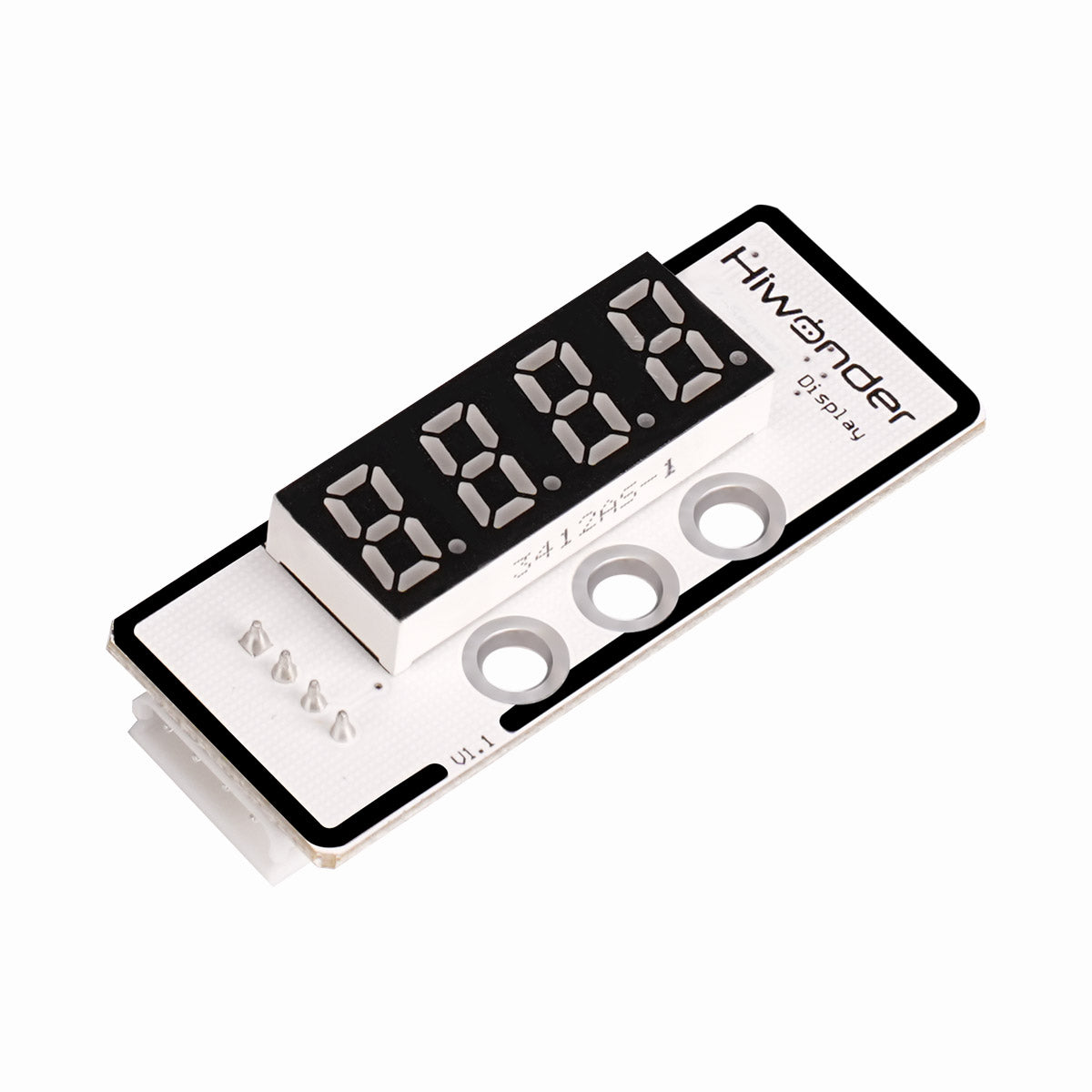 Digital Tube Module: Hiwonder Robot Module Compatible with Arduino/ Raspberry Pi/ Jetson Nano/ micro:bit Digital Tube Module: Hiwonder Robot Module Compatible with Arduino/ Raspberry Pi/ Jetson Nano/ micro:bit